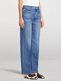 Tunnel Vision Straight-Leg Jeans