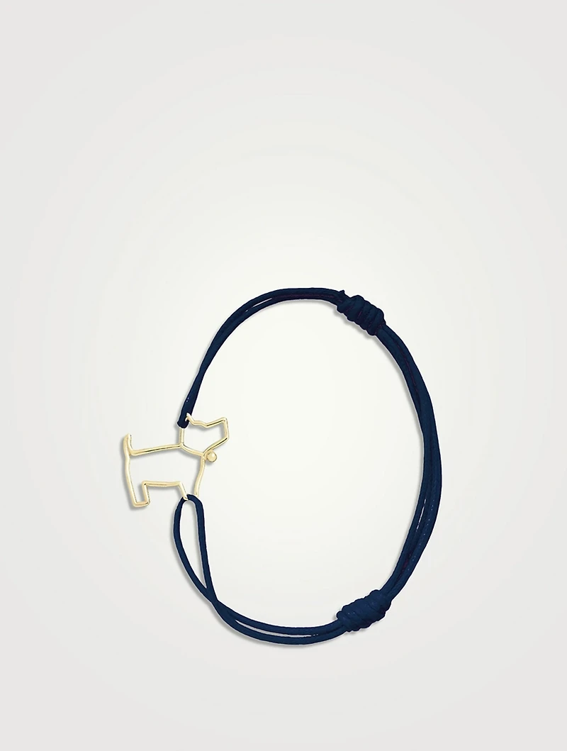 Pura 9K Gold Perrito Puro Cord Bracelet