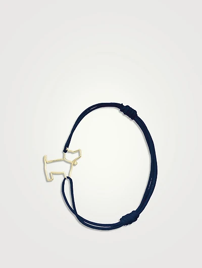 Pura 9K Gold Perrito Puro Cord Bracelet