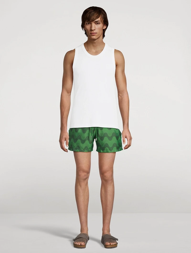 Rio Raffia Jacquard Swim Shorts