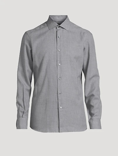Cotton And Cashmere Shirt