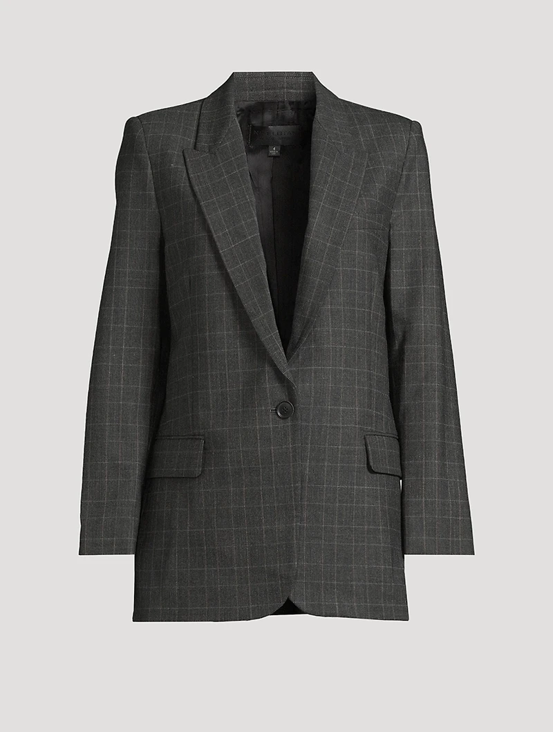 Diane Check Blazer