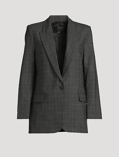 Diane Check Blazer
