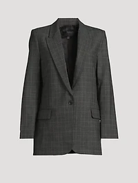Diane Check Blazer