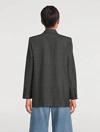 Diane Check Blazer