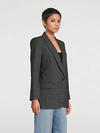 Diane Check Blazer
