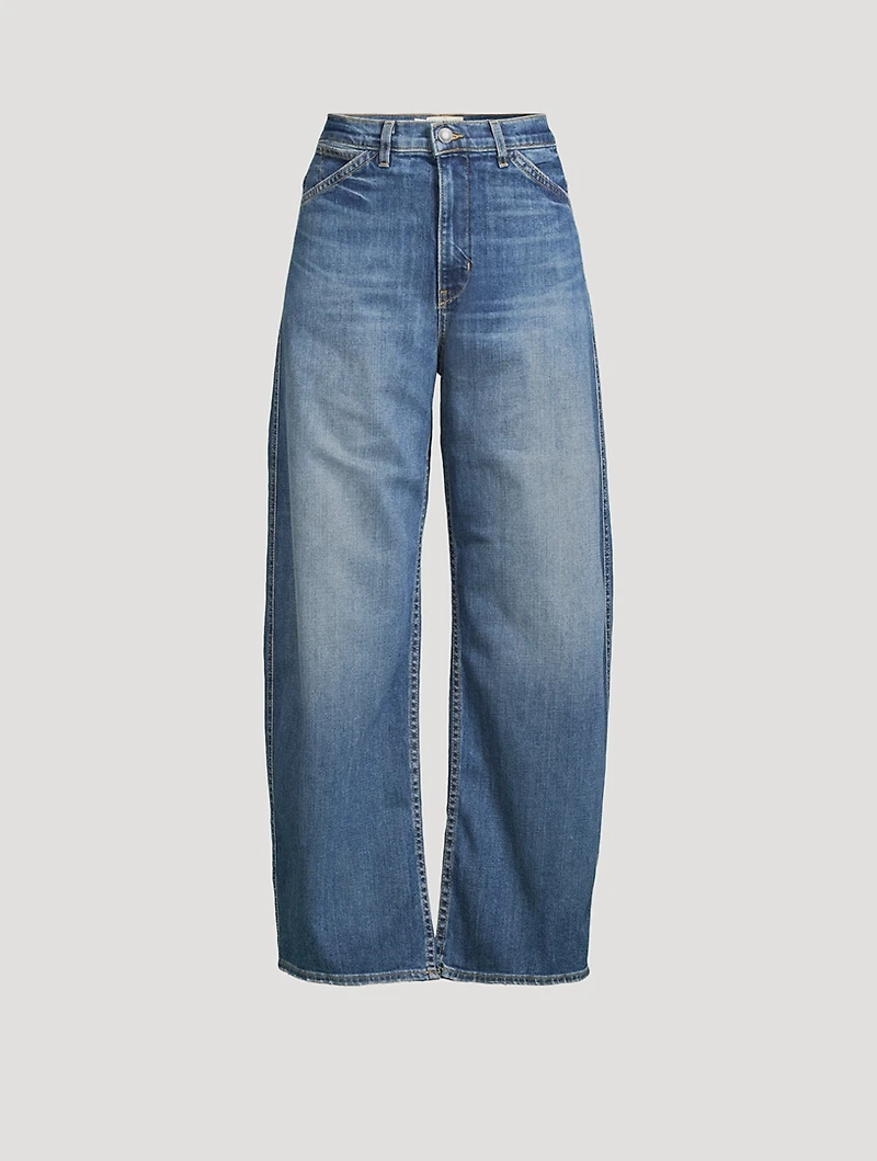 Tribeca Barrel-Leg Jeans