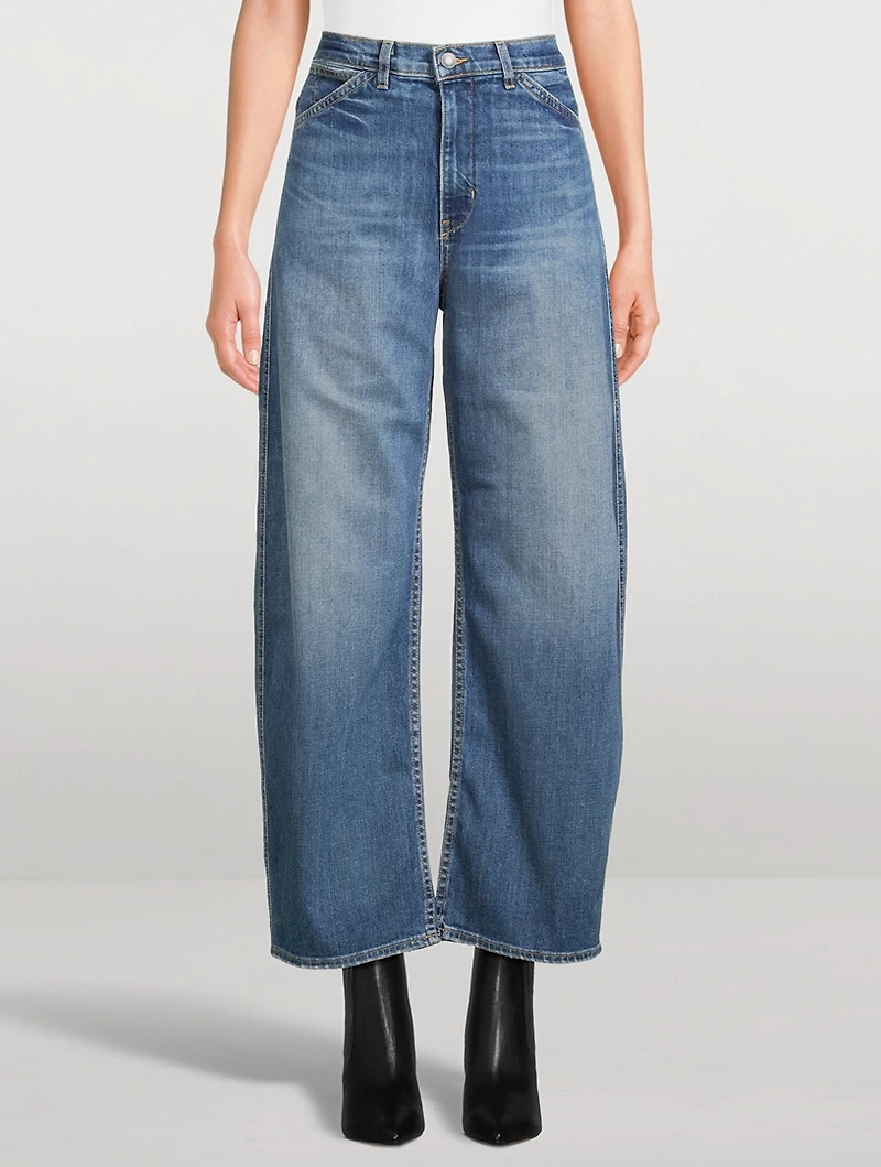 Tribeca Barrel-Leg Jeans