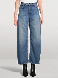 Tribeca Barrel-Leg Jeans
