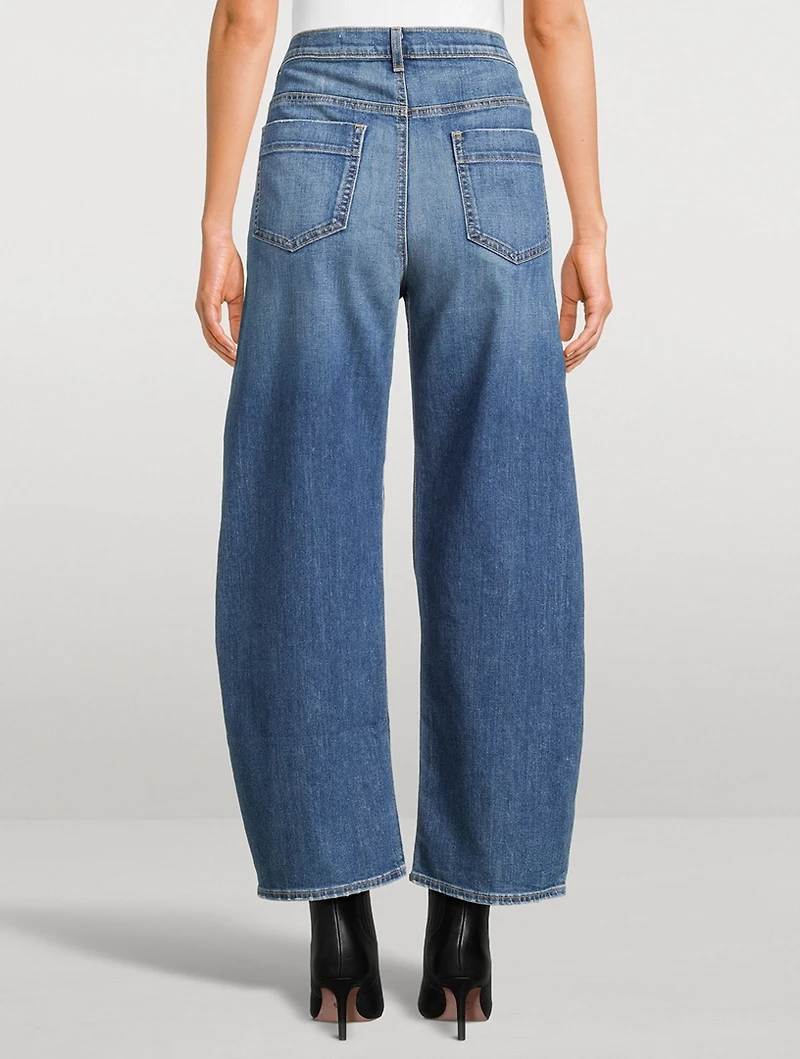 Tribeca Barrel-Leg Jeans