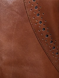 Juliette Leather Midi Dress
