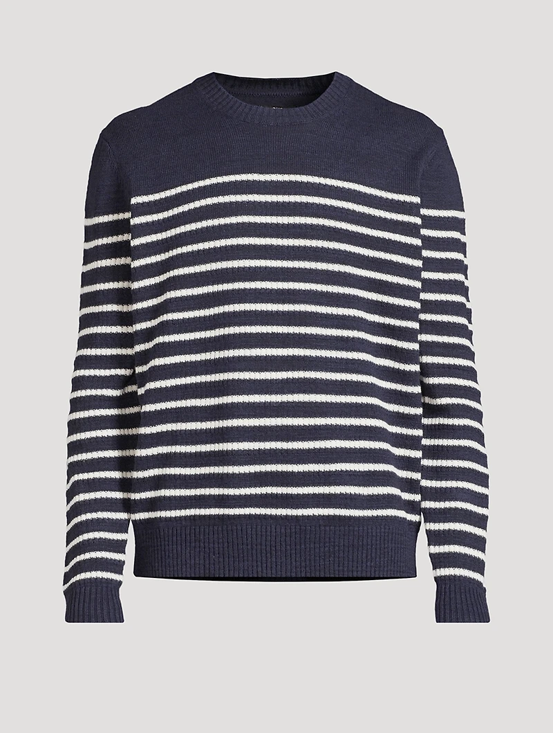 Beaux Linen-Blend Sweater