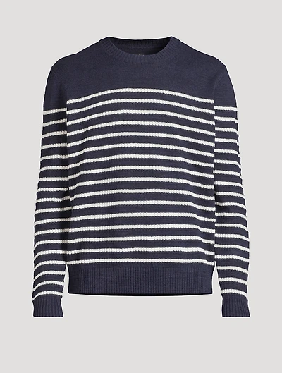Beaux Linen-Blend Sweater