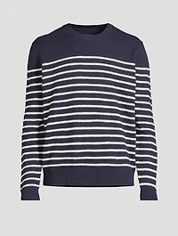 Beaux Linen-Blend Sweater