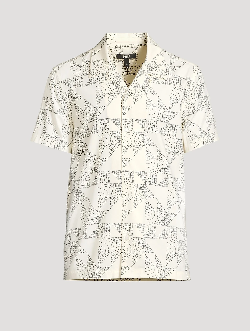 Medina Printed Short-Sleeve Shirt