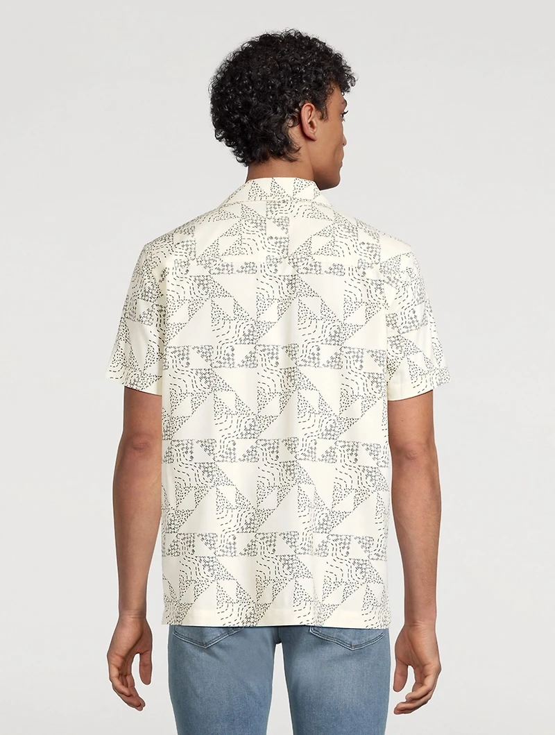 Medina Printed Short-Sleeve Shirt