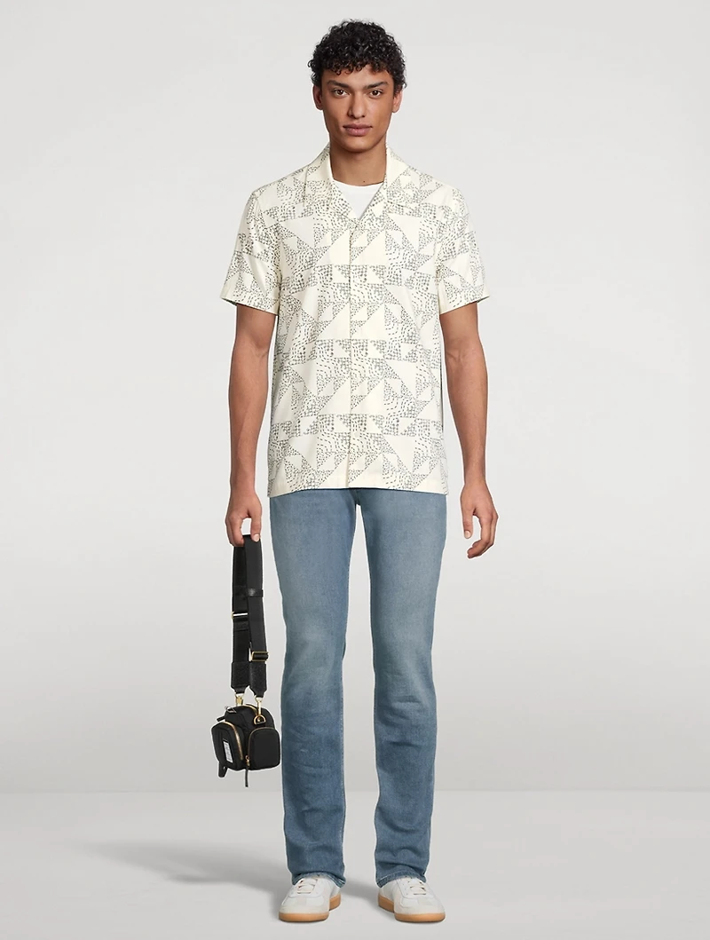 Medina Printed Short-Sleeve Shirt