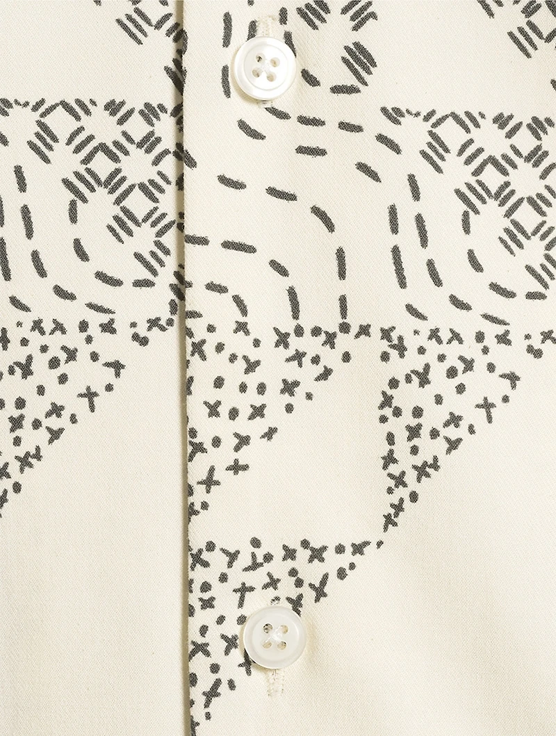 Medina Printed Short-Sleeve Shirt