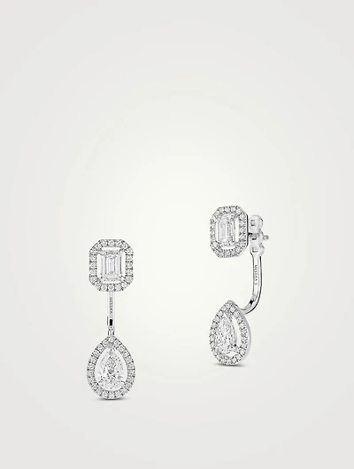 My Twin Toi & Moi White Gold Earrings With Diamonds
