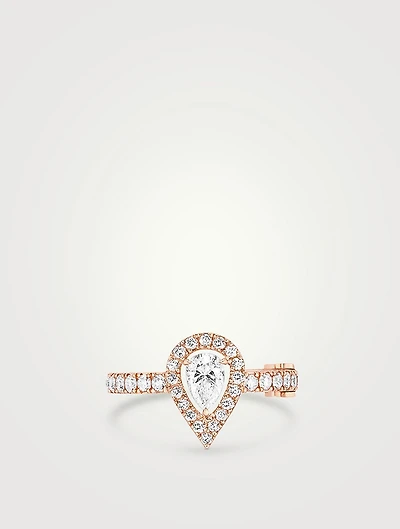 My Twin 18K Rose Gold Clip Earring With Diamonds