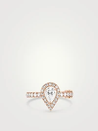 My Twin 18K Rose Gold Clip Earring With Diamonds