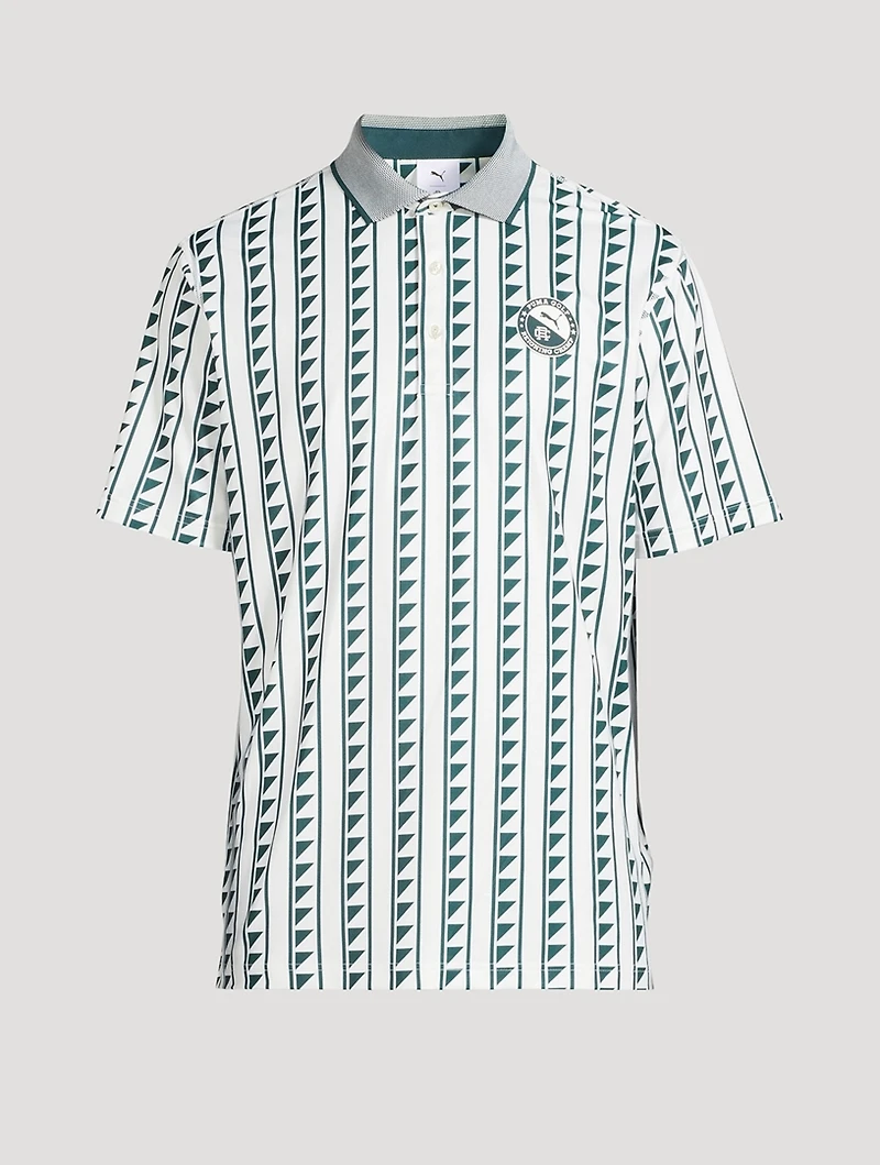 PUMA x Reigning Champ Printed Polo Shirt