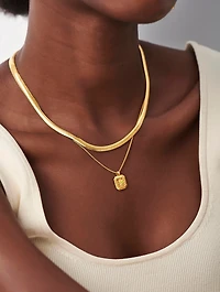 Engravable Peridot August Birthstone Pendant Necklace