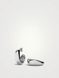 Medium Dome Hoop Earrings
