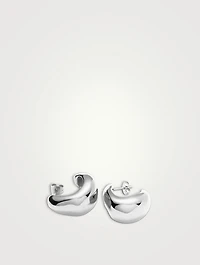 Medium Dome Hoop Earrings