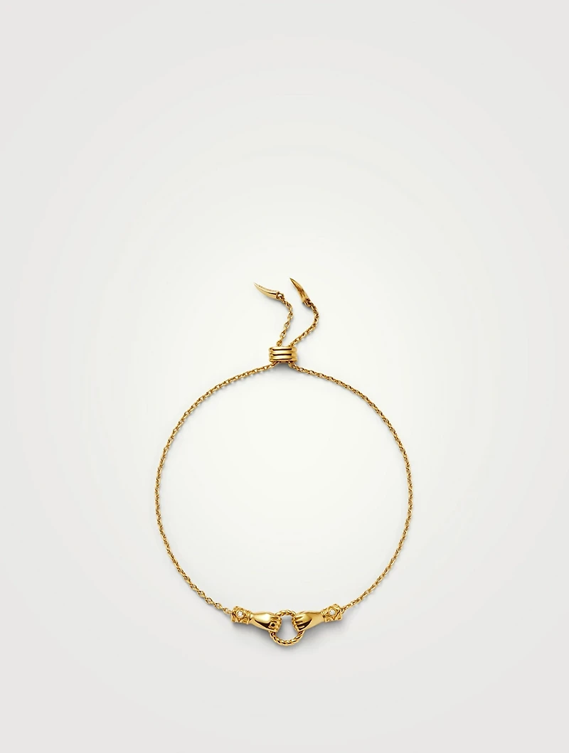 Harris Reed In Good Hands Slider Bracelet