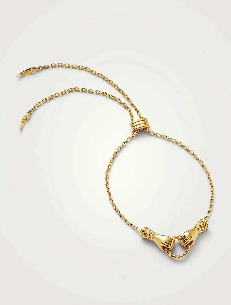 Harris Reed In Good Hands Slider Bracelet