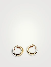 Medium Lucy Williams Chunky Entwine Hoop Earrings