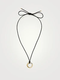 Lucy Williams Entwine Pendant Cord Necklace