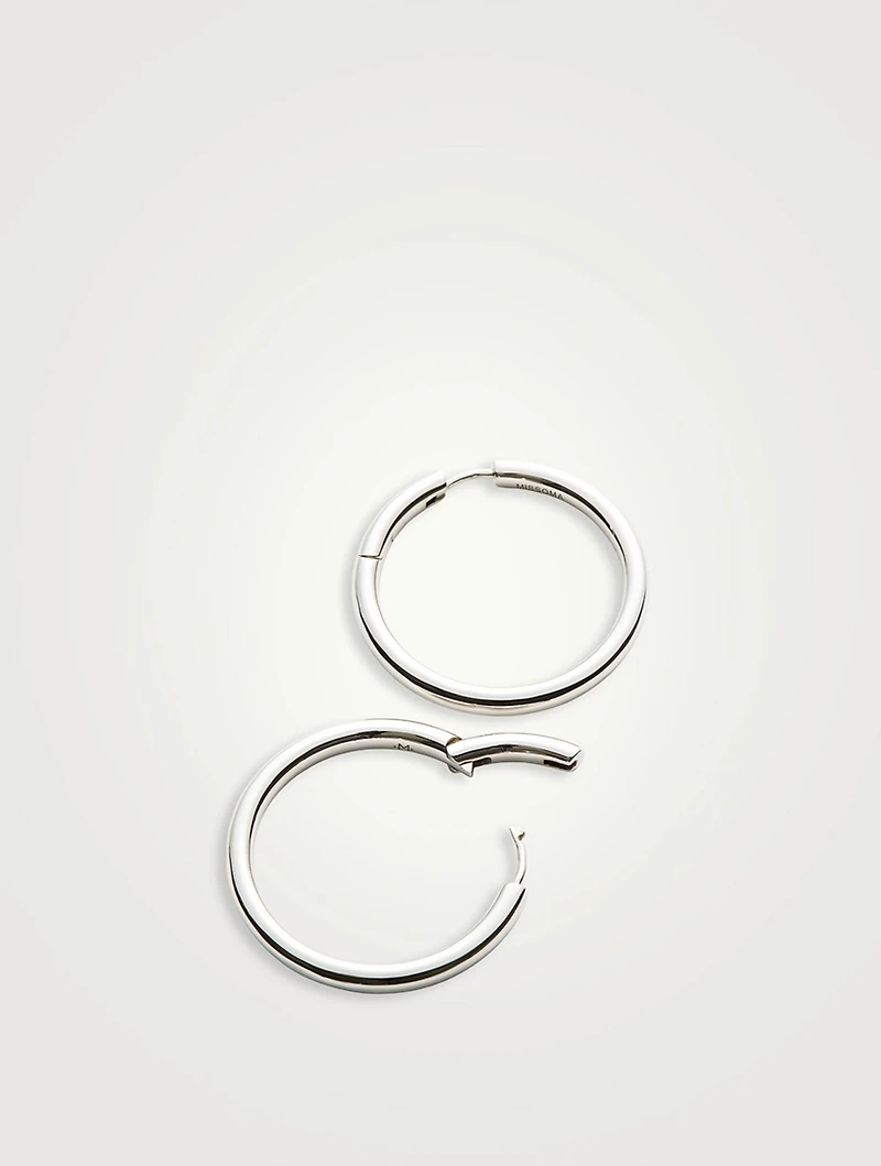 Medium Classic Tunnel Hoop Earrings