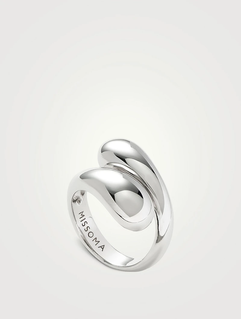 Savi Sculptural Crossover Ring