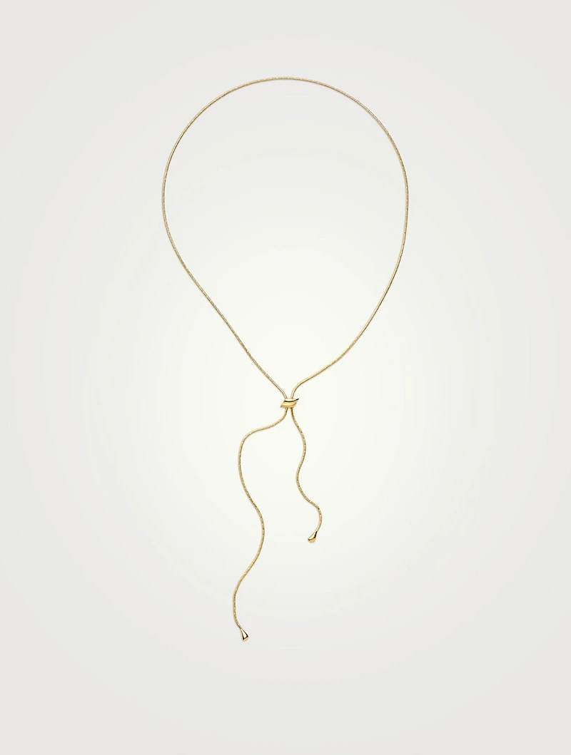 Savi Slider Snake Chain Necklace