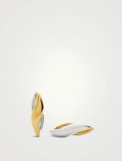 Small Savi Signature Hoop Earrings