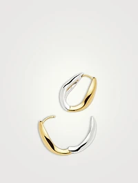 Small Savi Signature Hoop Earrings