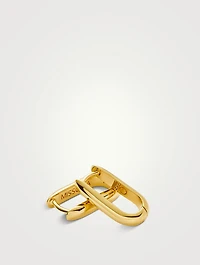 Classic Ovate Hoop Earrings