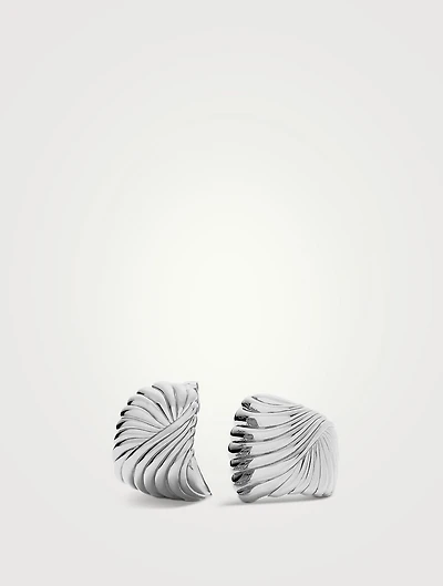 Ripple Oversized Stud Earrings