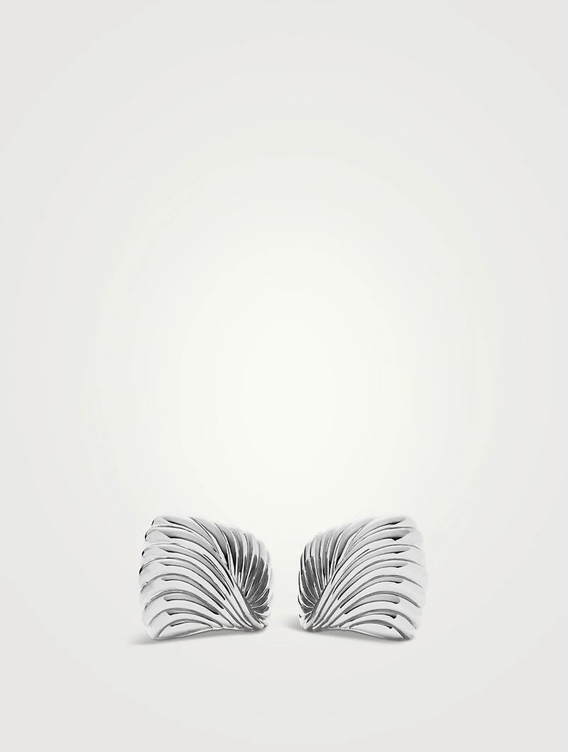 Ripple Oversized Stud Earrings