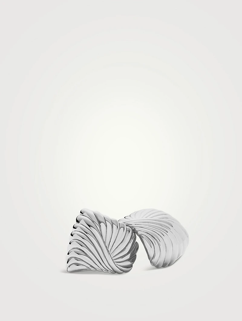 Ripple Oversized Stud Earrings