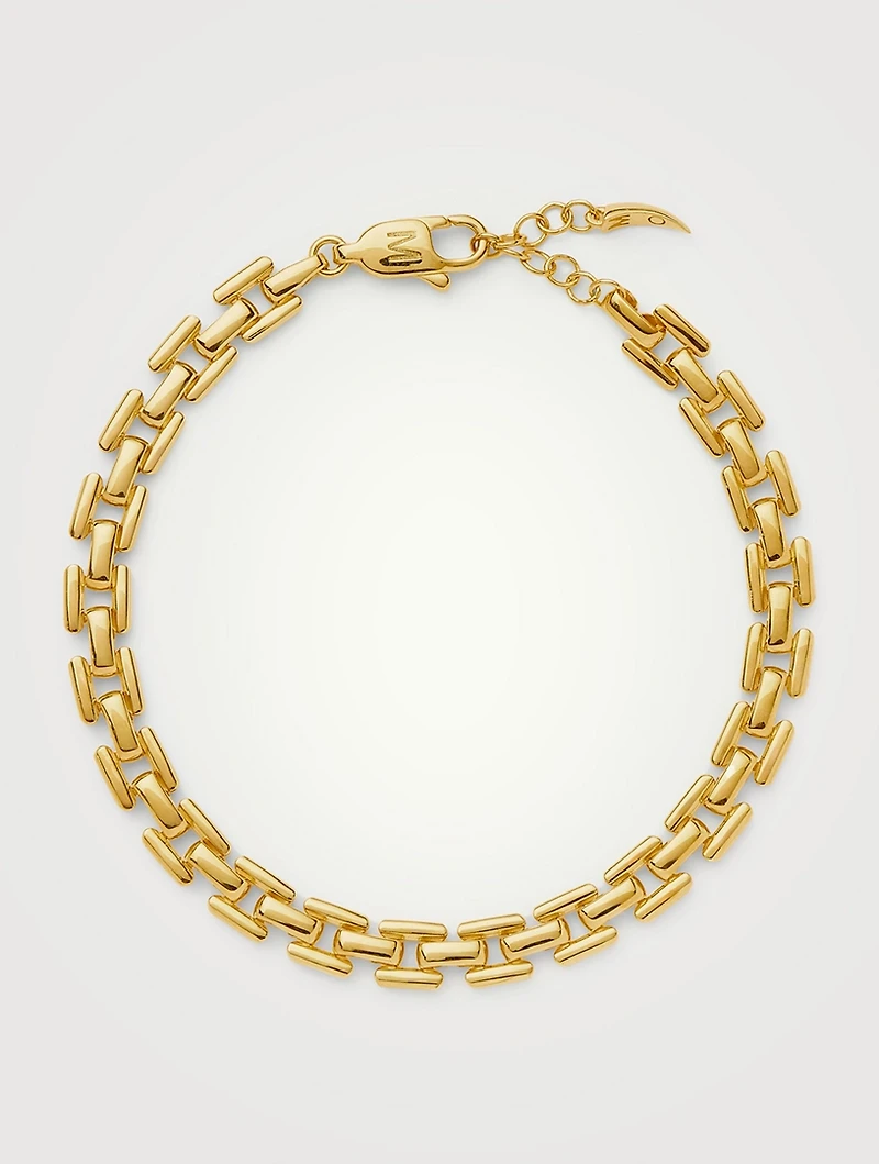 Timepiece Link Chain Bracelet