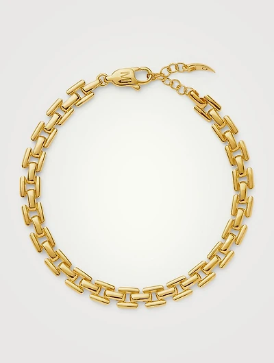 Timepiece Link Chain Bracelet