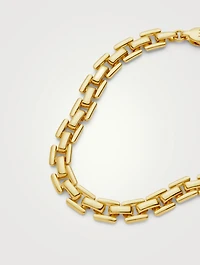Timepiece Link Chain Bracelet