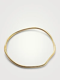 Molten Ripple Bangle Bracelet