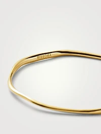 Molten Ripple Bangle Bracelet