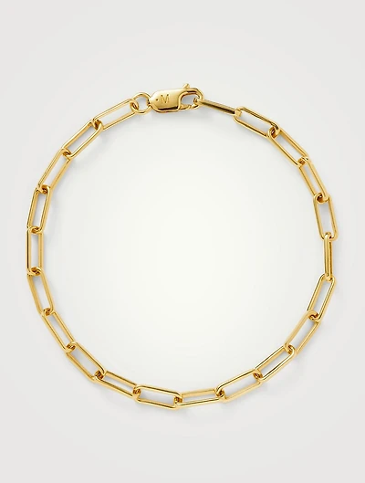 Classic Mini Paperclip Chain Bracelet