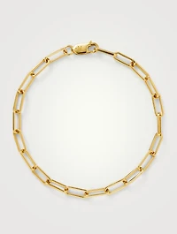 Classic Mini Paperclip Chain Bracelet