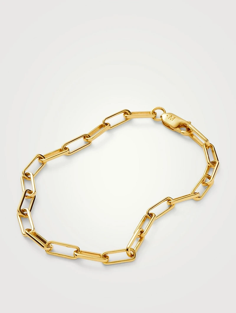 Classic Mini Paperclip Chain Bracelet